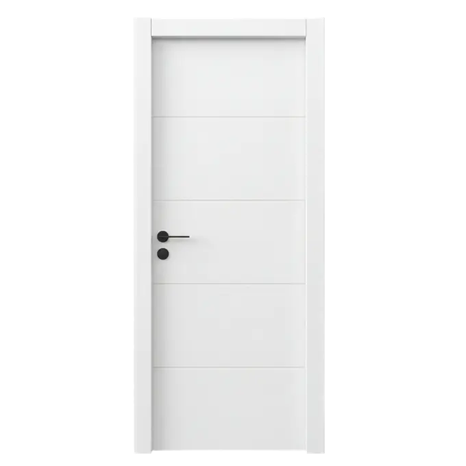 דלת PVC ארבע חריטות לרוחב